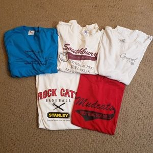 Lot of 5 Women's T-Shirts - Sizes L (2) and XL (3)